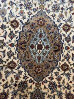 Signed Fine Masterpiece Persian Kashan Kork Wool Rug – Item No. 285 - Image 8