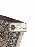 Signed Fine Masterpiece Persian Kashan Kork Wool Rug – Item No. 285 - Image 10
