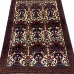 Fine Antique Tribal Repeating Urn & Blossom Hand-Knotted Persian Carpet – Item No. 286