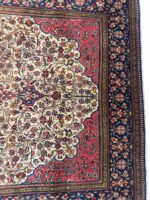 Masterpiece High-Density Persian Tabriz 50+ Raj Fine Hand-Knotted Carpet – Item No. 287 - Image 7