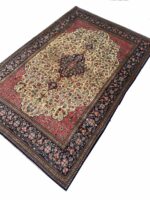 Masterpiece High-Density Persian Tabriz 50+ Raj Fine Hand-Knotted Carpet – Item No. 287 - Image 4
