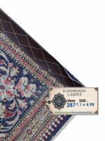 Masterpiece High-Density Persian Tabriz 50+ Raj Fine Hand-Knotted Carpet – Item No. 287 - Image 9