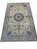 Exquisite Fine Nain Wool & Silk Hand-Knotted Persian Carpet – Item No. 290