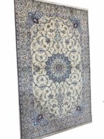 Exquisite Fine Nain Wool & Silk Hand-Knotted Persian Carpet – Item No. 290 - Image 5