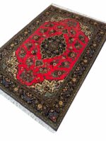 Elegant Fine Persian Qum (Qhoom) Kork Wool & Silk Hand-Knotted Carpet – Item No. 291 - Image 6