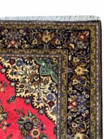 Elegant Fine Persian Qum (Qhoom) Kork Wool & Silk Hand-Knotted Carpet – Item No. 291 - Image 2