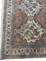 Masterpiece Persian Nain 4-La Wool & Silk Hand-Knotted Carpet – Item No. 296 - Image 8