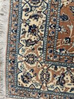 Masterpiece Persian Nain 4-La Wool & Silk Hand-Knotted Carpet – Item No. 296 - Image 5