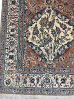 Masterpiece Persian Nain 4-La Wool & Silk Hand-Knotted Carpet – Item No. 296 - Image 3