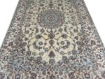 Fine Persian Nain Wool & Silk Hand-Knotted Carpet – Item No. 299 - Image 6