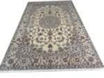 Fine Persian Nain Wool & Silk Hand-Knotted Carpet – Item No. 299