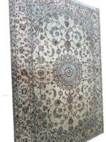 Fine Persian Nain Wool & Silk Hand-Knotted Carpet – Item No. 299 - Image 3
