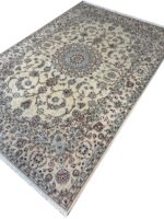 Fine Persian Nain Wool & Silk Hand-Knotted Carpet – Item No. 299 - Image 2