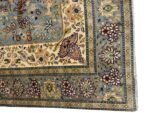 Vintage Fine Persian Tabriz Pictorial Hunting Scene Hand-Knotted Carpet – Item No. 300 - Image 4