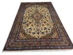 Fine Persian Mood (Mud) Hand-Knotted Carpet – Antique Gold & Earth Tone Palette (Item 301)