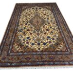 Fine Persian Mood (Mud) Hand-Knotted Carpet – Antique Gold & Earth Tone Palette (Item 301)