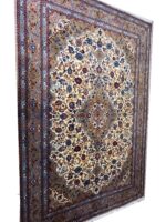 Fine Persian Mood (Mud) Hand-Knotted Carpet – Antique Gold & Earth Tone Palette (Item 301) - Image 2