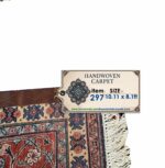 Premium Handwoven Persian Tabriz All-Over Floral Carpet – Fine Wool Masterpiece (Item 297) - Image 7