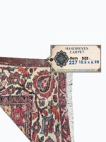 Magnificent Handwoven Bakhtiari Tribal Medallion Carpet – Authentic Persian Wool Rug – Item 227 - Image 8