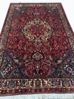 Premium Persian Bakhtiari Fine Kork Wool Rug – Hand-Knotted Luxury Carpet – Item 219