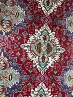 Handcrafted Fine Geometric Tabriz Persian Rug – Item #151 - Image 8
