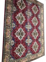 Handcrafted Fine Geometric Tabriz Persian Rug – Item #151 - Image 6